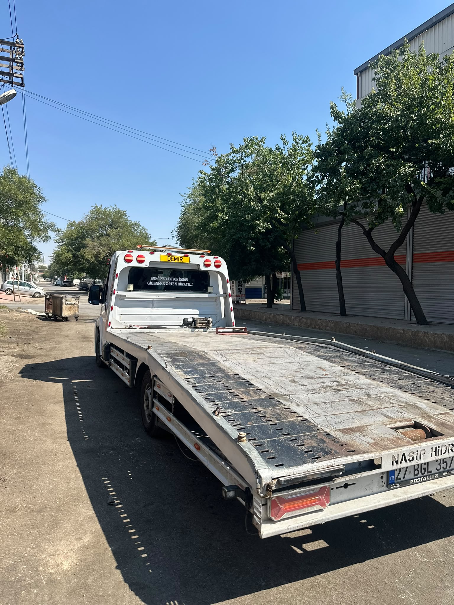 Demir Oto Kurtarma çekici hizmeti Gaziantep